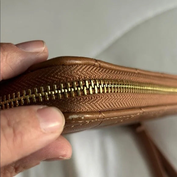 Betsy Johnson Quilted Wristlet with Gold Accents - Picture 12 of 12